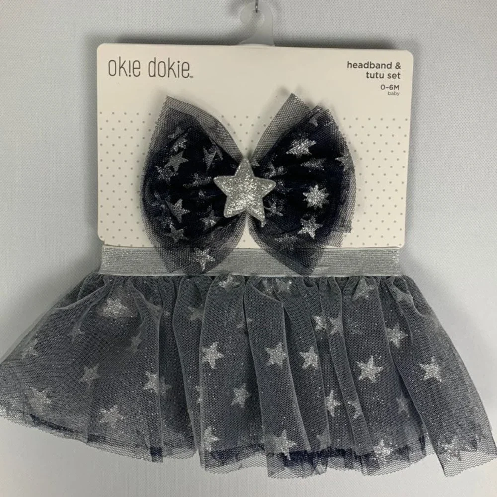 Okie‎ Dokie tutu and headband set